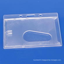 Custom cheap price plastic rigid sliding card holder
